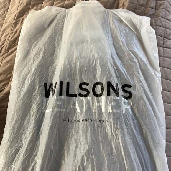 Wilsons Leather jacket with belt in warm brown - Picture 8 of 8